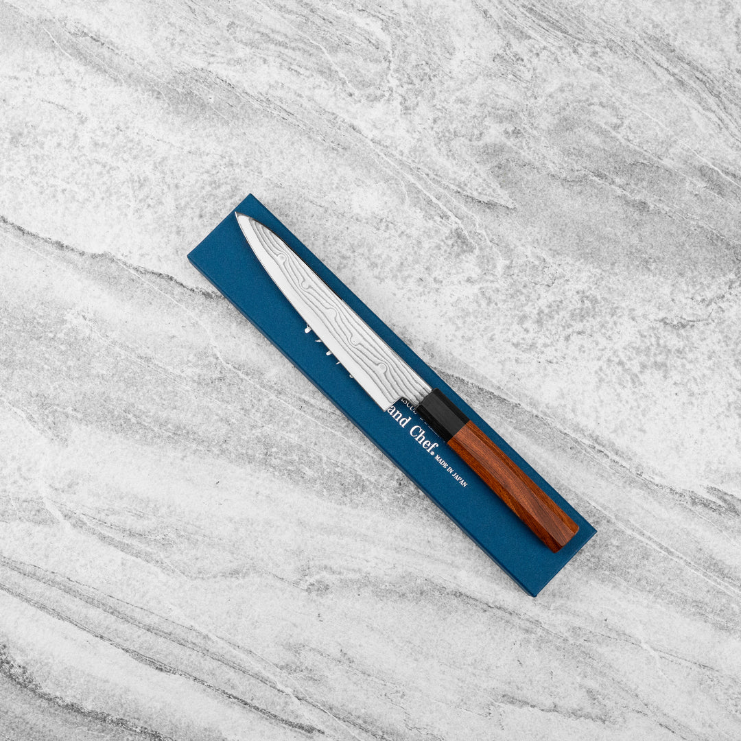 Petty 15 cm Sakai Takayuki GrandChef Bohler N685 Damascus