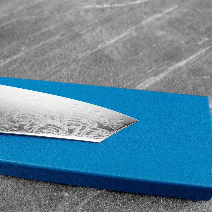 Kengata 19 cm Sakai Takayuki Seigaiha Bohler N685 Damascus