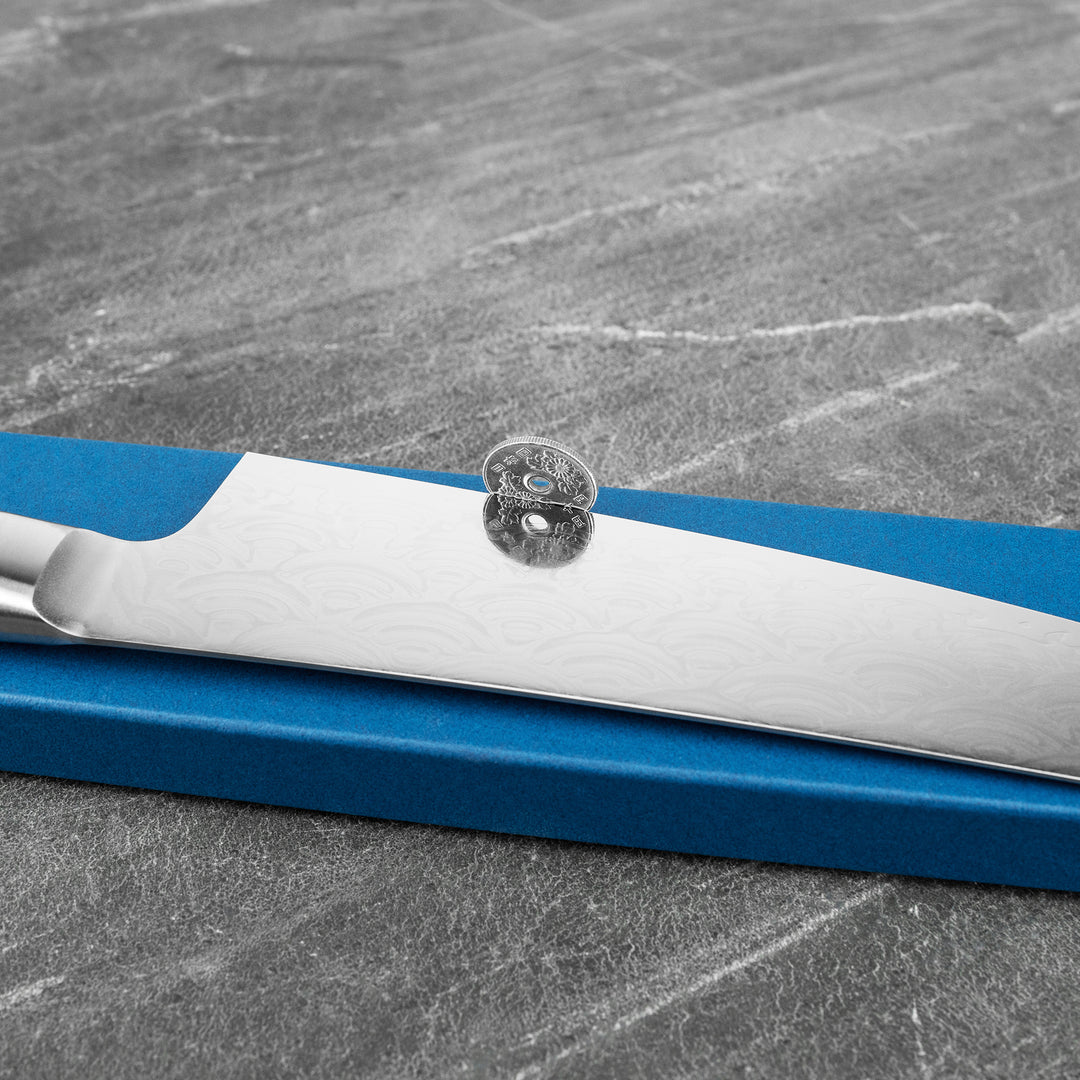 Gyuto 21 cm Sakai Takayuki Seigaiha Bohler N685 Damascus