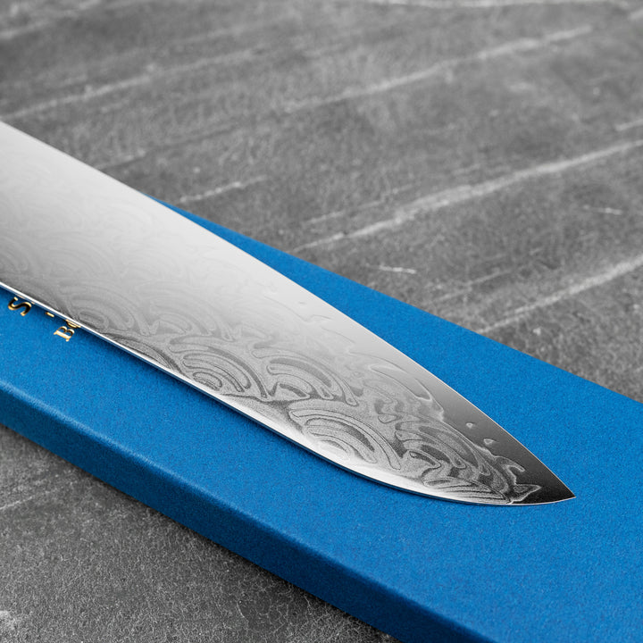 Gyuto 21 cm Sakai Takayuki Seigaiha Bohler N685 Damascus