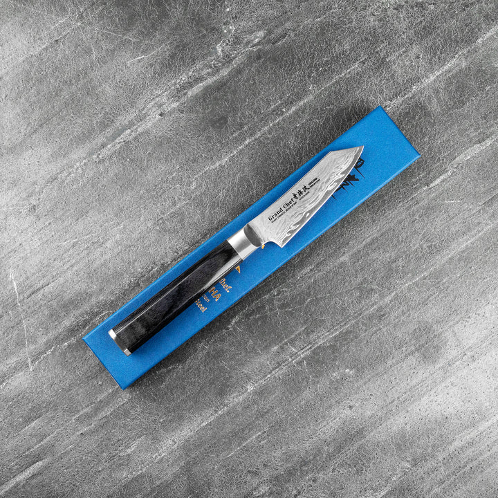 Paring 8 cm Sakai Takayuki Seigaiha Bohler N685 Damascus