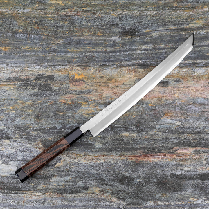 Sakimaru 30 cm Sakai Takayuki Zangetsu Silver#3 + Saya