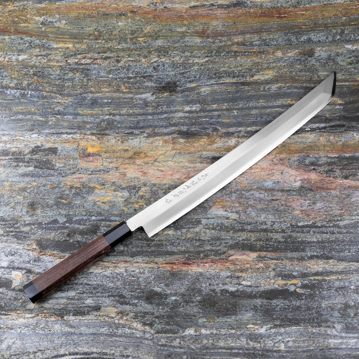 Sakimaru 36 cm Sakai Takayuki Zangetsu Silver#3 + Saya