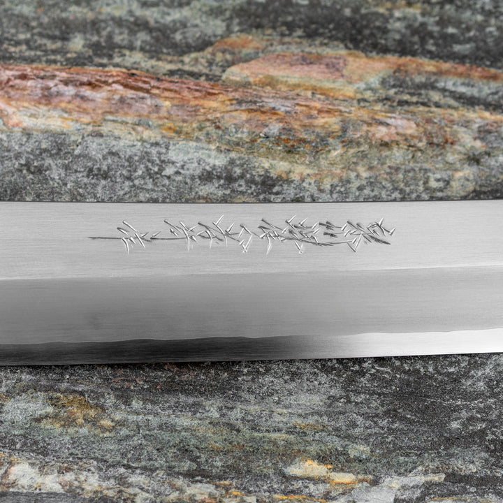 Sakimaru 39 cm Sakai Takayuki Zangetsu Silver#3 + Saya