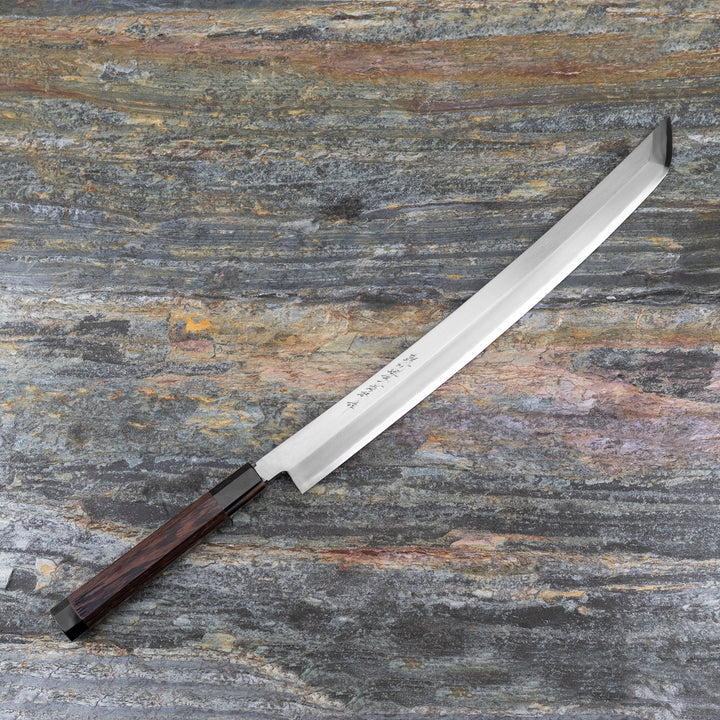 Sakimaru 39 cm Sakai Takayuki Zangetsu Silver#3 + Saya