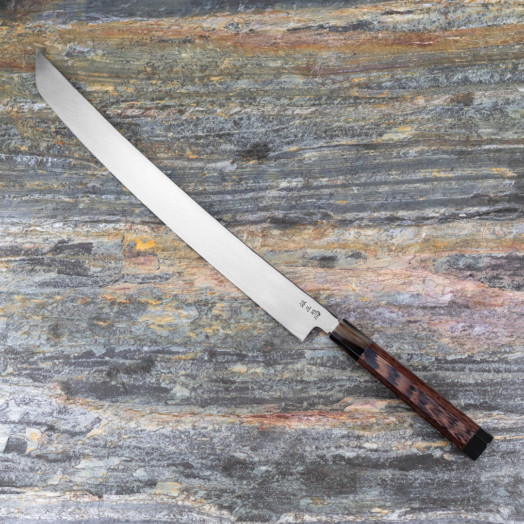 Sakimaru 39 cm Sakai Takayuki Zangetsu Silver#3 + Saya