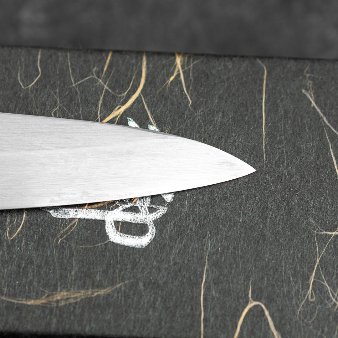 Sujihiki 23 cm Satoshi Nakagawa Aogami#1/Iron Damascus