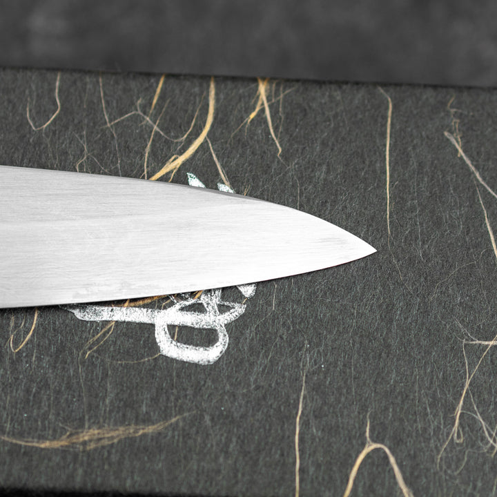 Sujihiki 23 cm Satoshi Nakagawa Aogami#1/Iron Damascus