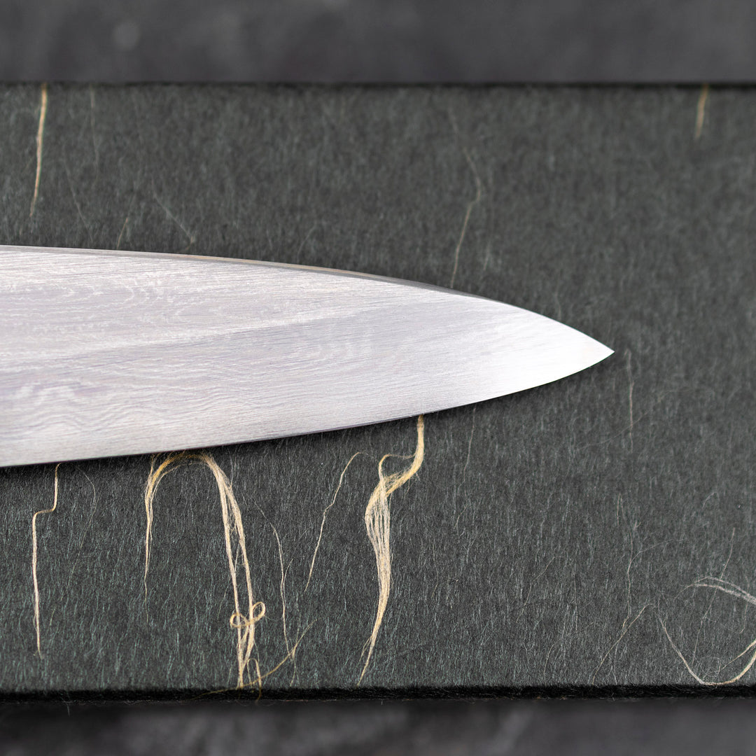Petty 14 cm Satoshi Nakagawa Aogami#1/Iron Damascus