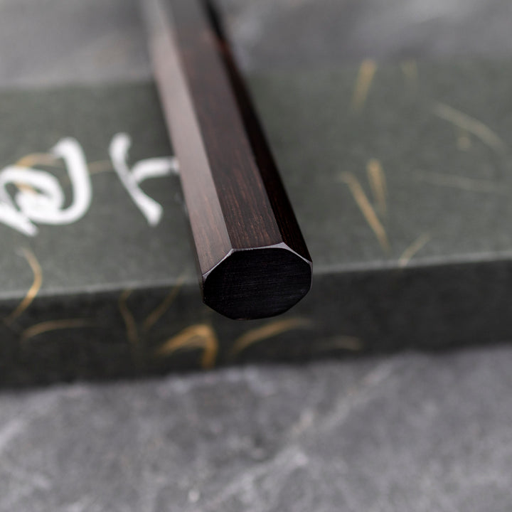 Petty 14 cm Satoshi Nakagawa Aogami#1/Iron Damascus