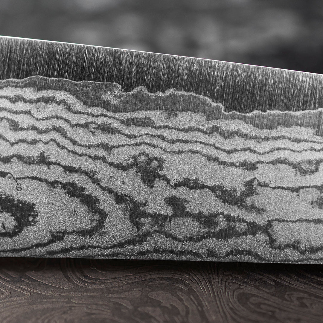 Gyuto 18 cm Shigeki Tanaka Red VG-10 Damascus