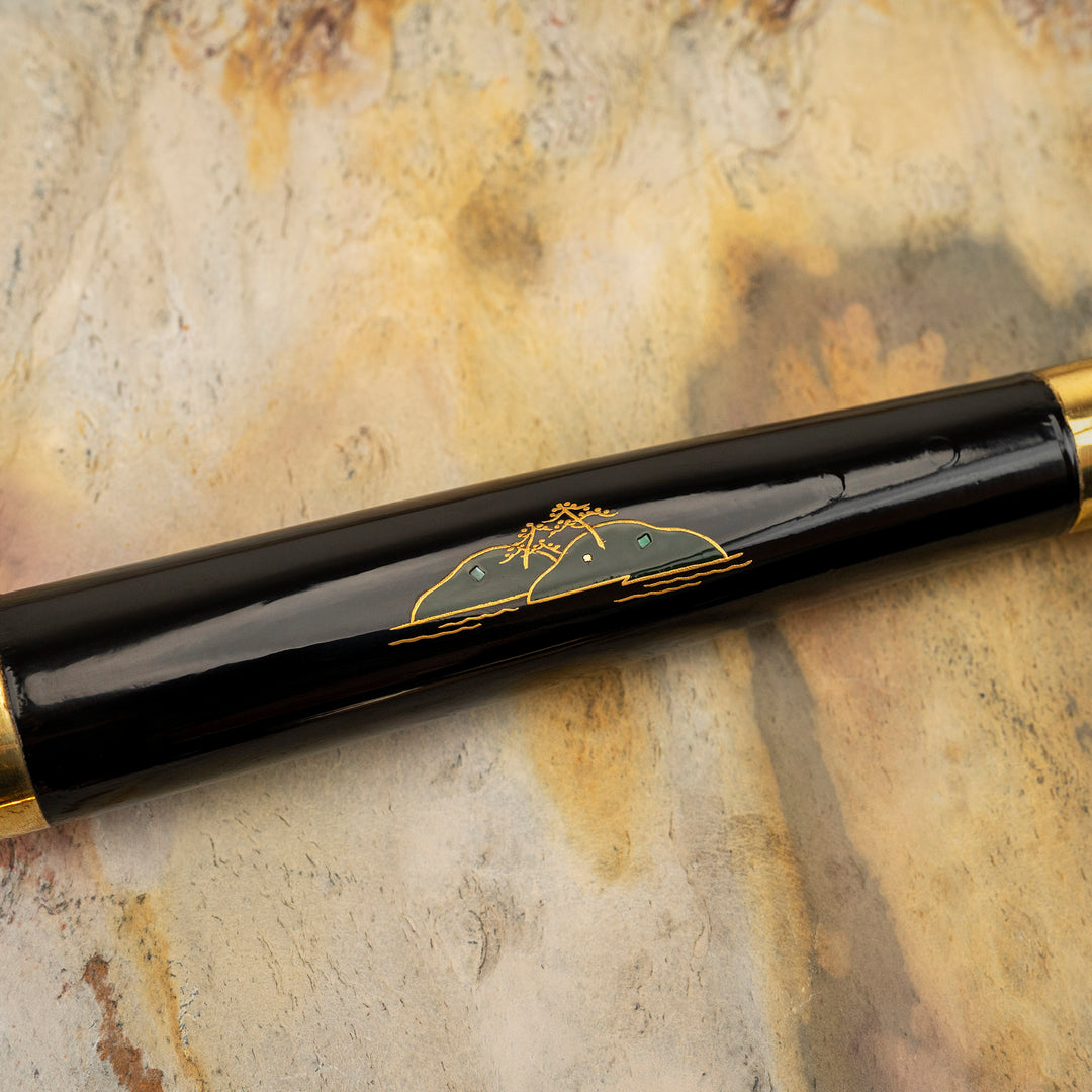 Gyuto 21 cm Takeshi Saji Art Fuji Unique R-2 + Saya