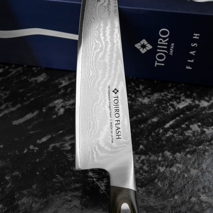 Gyuto 27 cm Tojiro Flash VG-10 Damascus