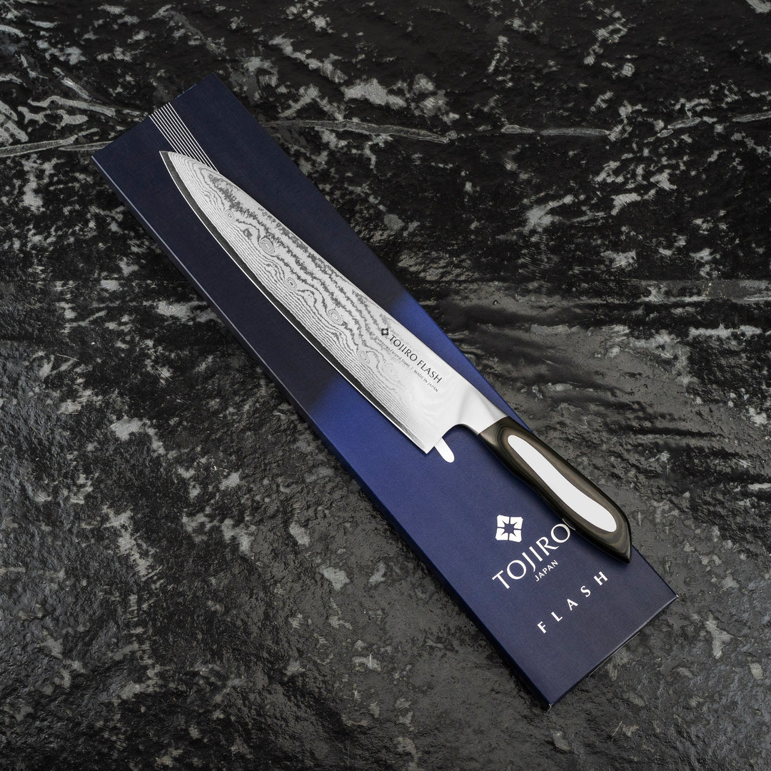 Gyuto 27 cm Tojiro Flash VG-10 Damascus