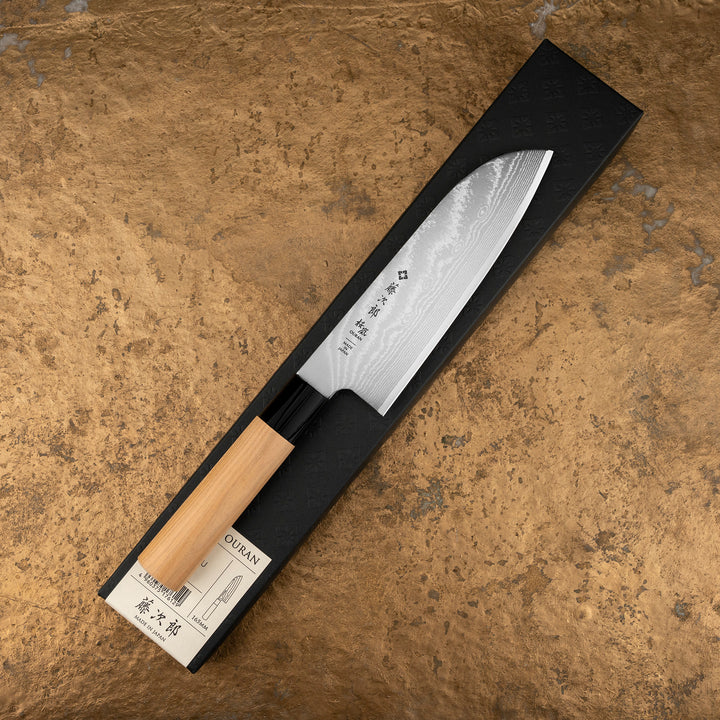 Santoku 16,5 cm Tojiro Ouran VG-10 Damascus