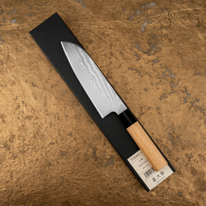 Santoku 16,5 cm Tojiro Ouran VG-10 Damascus