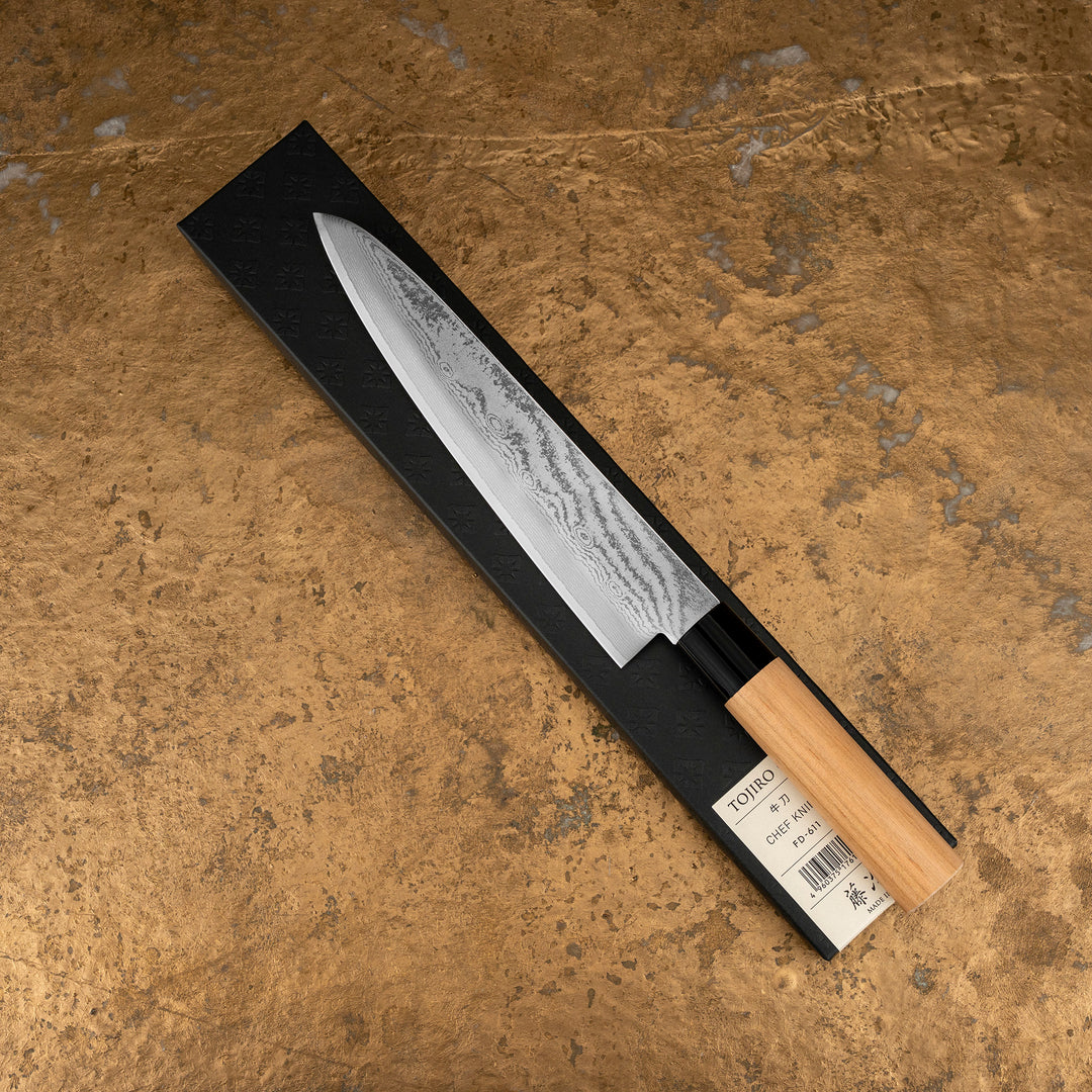 Gyuto 21 cm Tojiro Ouran VG-10 Damascus