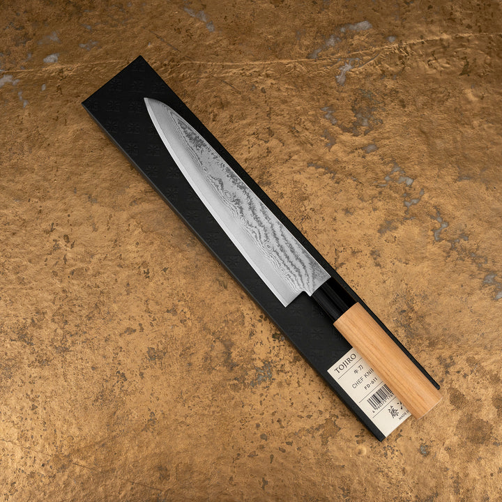 Gyuto 21 cm Tojiro Ouran VG-10 Damascus