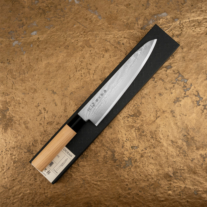 Gyuto 21 cm Tojiro Ouran VG-10 Damascus
