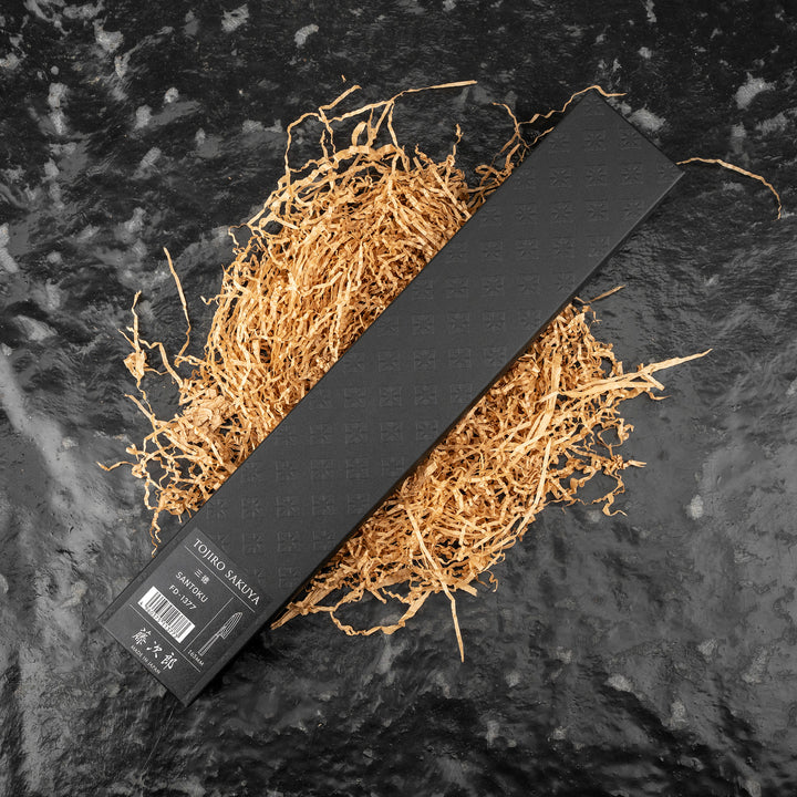 Santoku 16,5 cm Tojiro Sakuya Black VG-10 Damascus