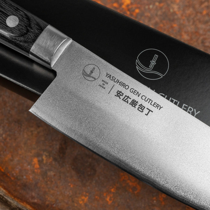 Santoku 16,5 cm Yasuhiro Gen Aogami#2/SS