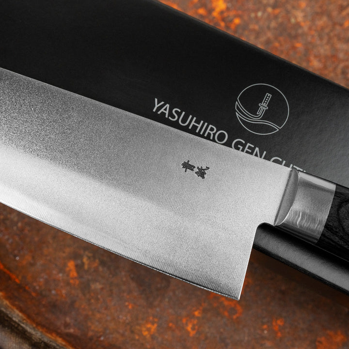 Santoku 16,5 cm Yasuhiro Gen Aogami#2/SS