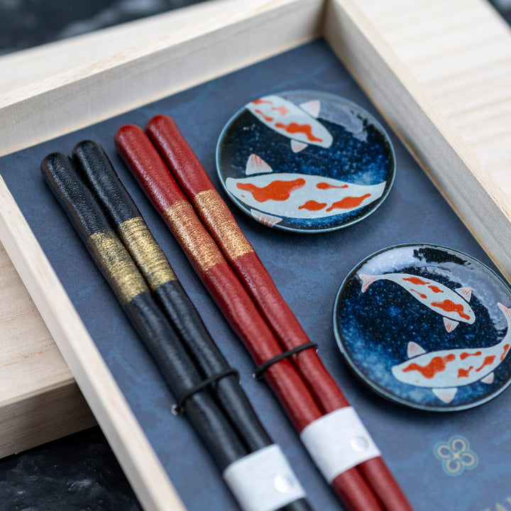 Zestaw Japońskich Pałeczek do sushi Kawai - Nishiki Goi