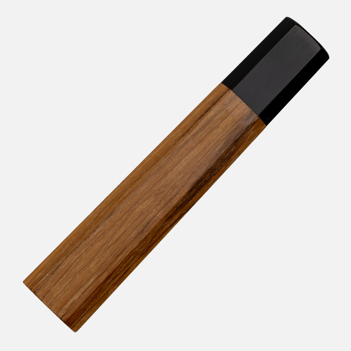 Rękojeść Oktagonalna Teak/Buffalo Horn na Nóż Gyuto 21 cm