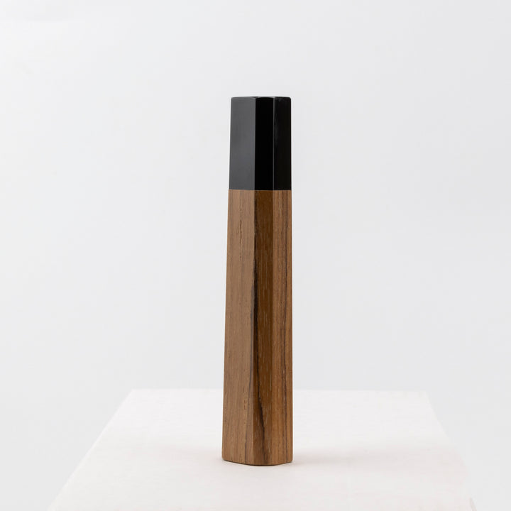 Rękojeść Oktagonalna Teak/Buffalo Horn na Nóż Gyuto 21 cm