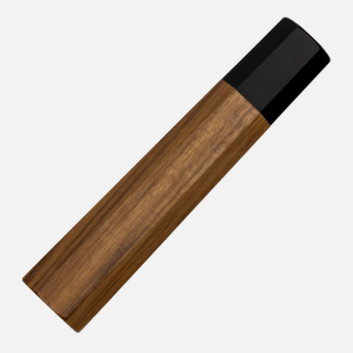 Rękojeść Oktagonalna Teak/Buffalo Horn na Nóż Gyuto 24 cm