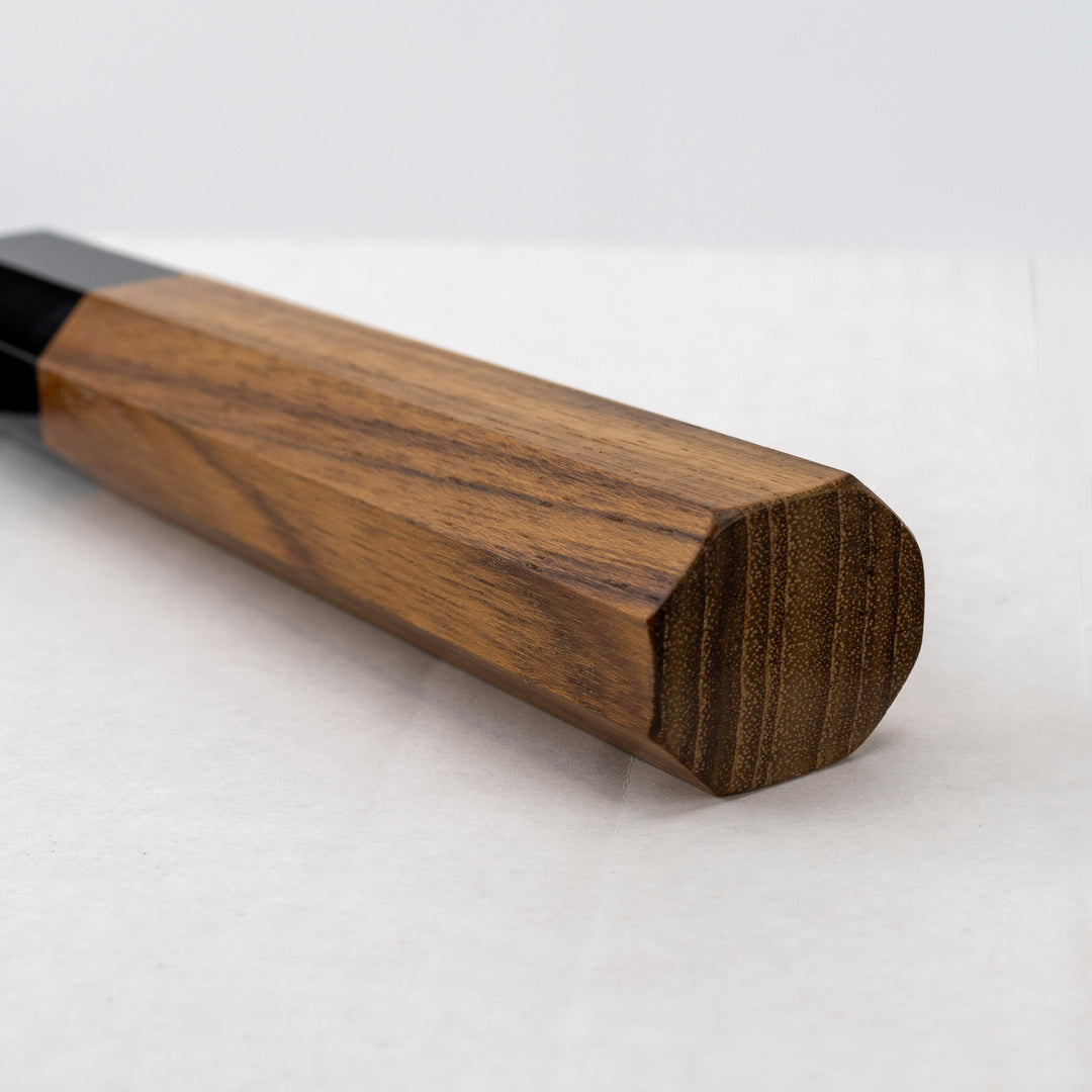 Rękojeść Oktagonalna Teak/Buffalo Horn na Nóż Gyuto 24 cm
