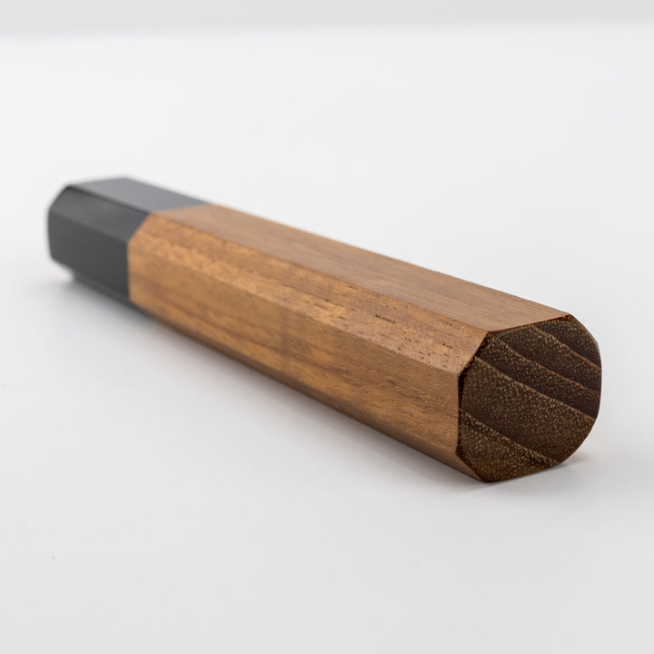 Rękojeść Oktagonalna Teak/Buffalo Horn na Nóż Santoku