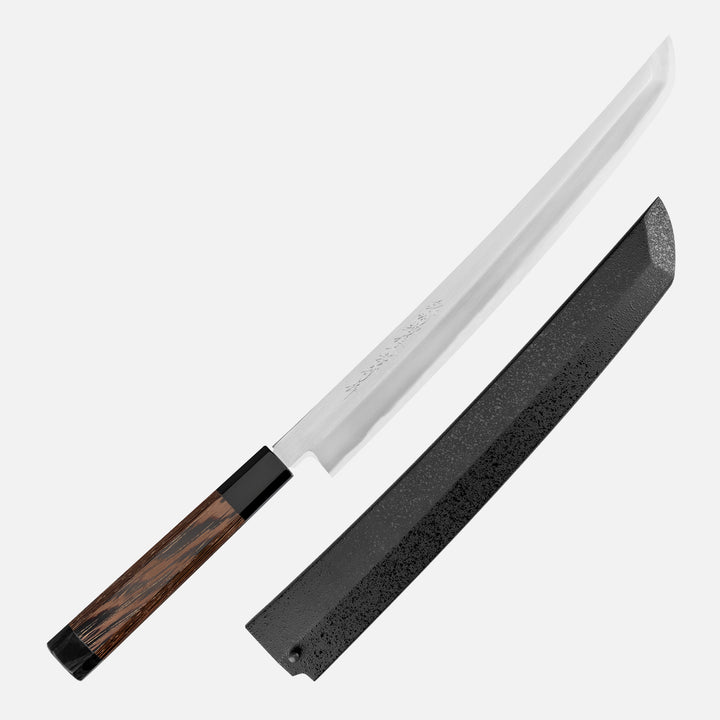 Sakimaru 30 cm Sakai Takayuki Zangetsu Silver#3 + Saya