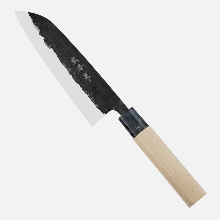 Santoku 16,5 cm Oul Aogami#1 Buho Kuro