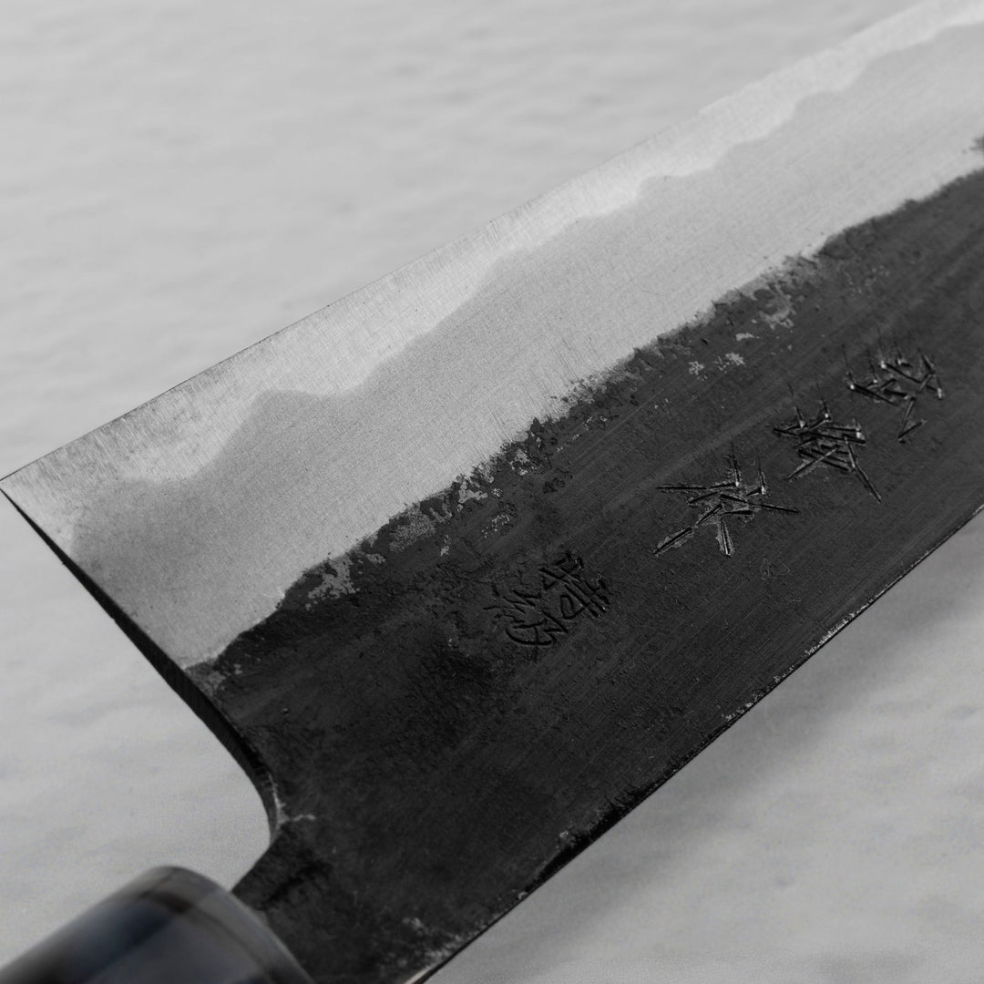 Santoku 16,5 cm Oul Aogami#1 Buho Kuro