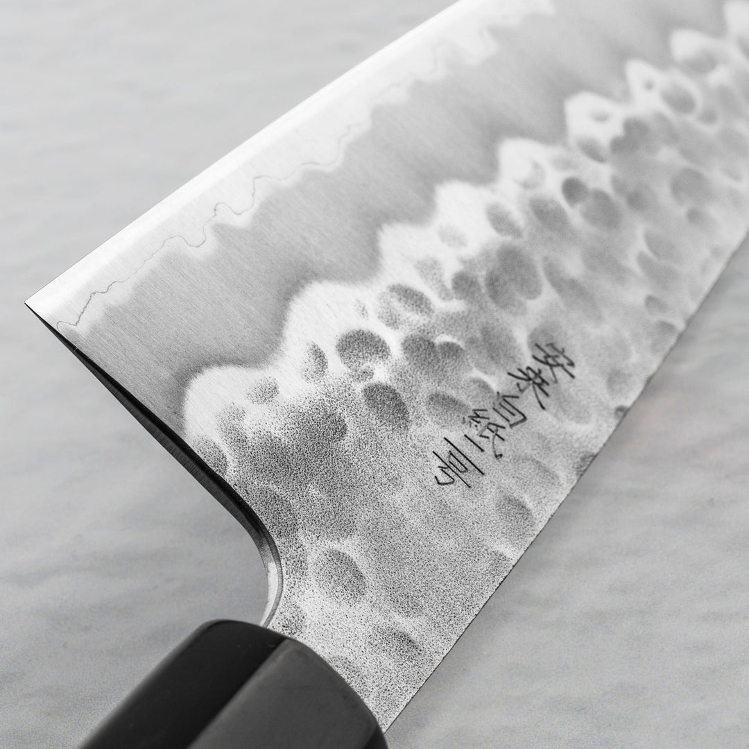 Santoku 16,5 cm Oul Shirogami#2/SS Tsuhime