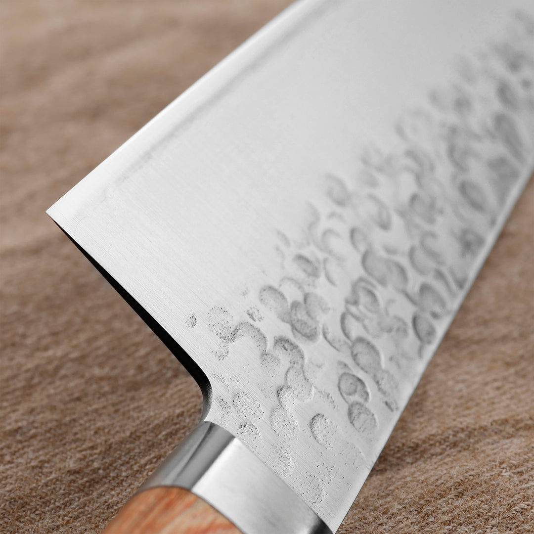 Santoku 16,5 cm Terakazu Takamura Brown Chromax/SS