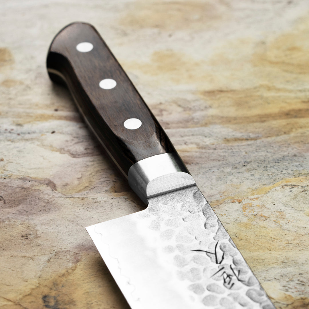 Santoku 18 cm Hokiyama Murakumo Brown AUS-8