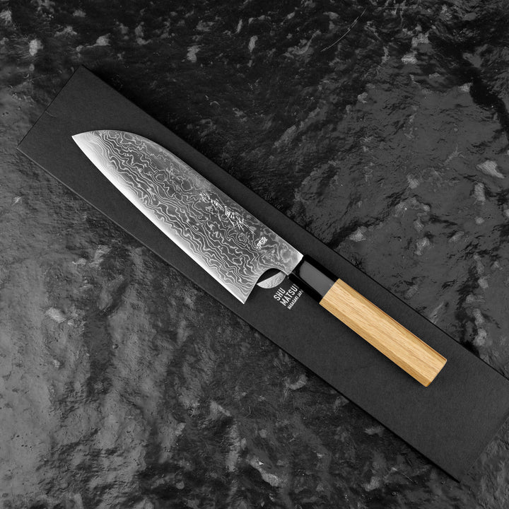 Santoku 18 cm Matsubara SPG2 Damascus