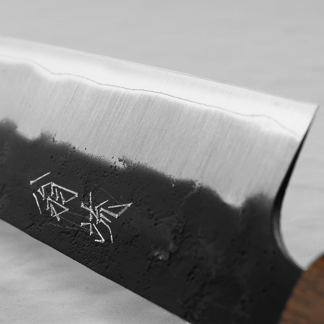 Sujihiki 27 cm Oul Aogami Super/SS Black Nashiji