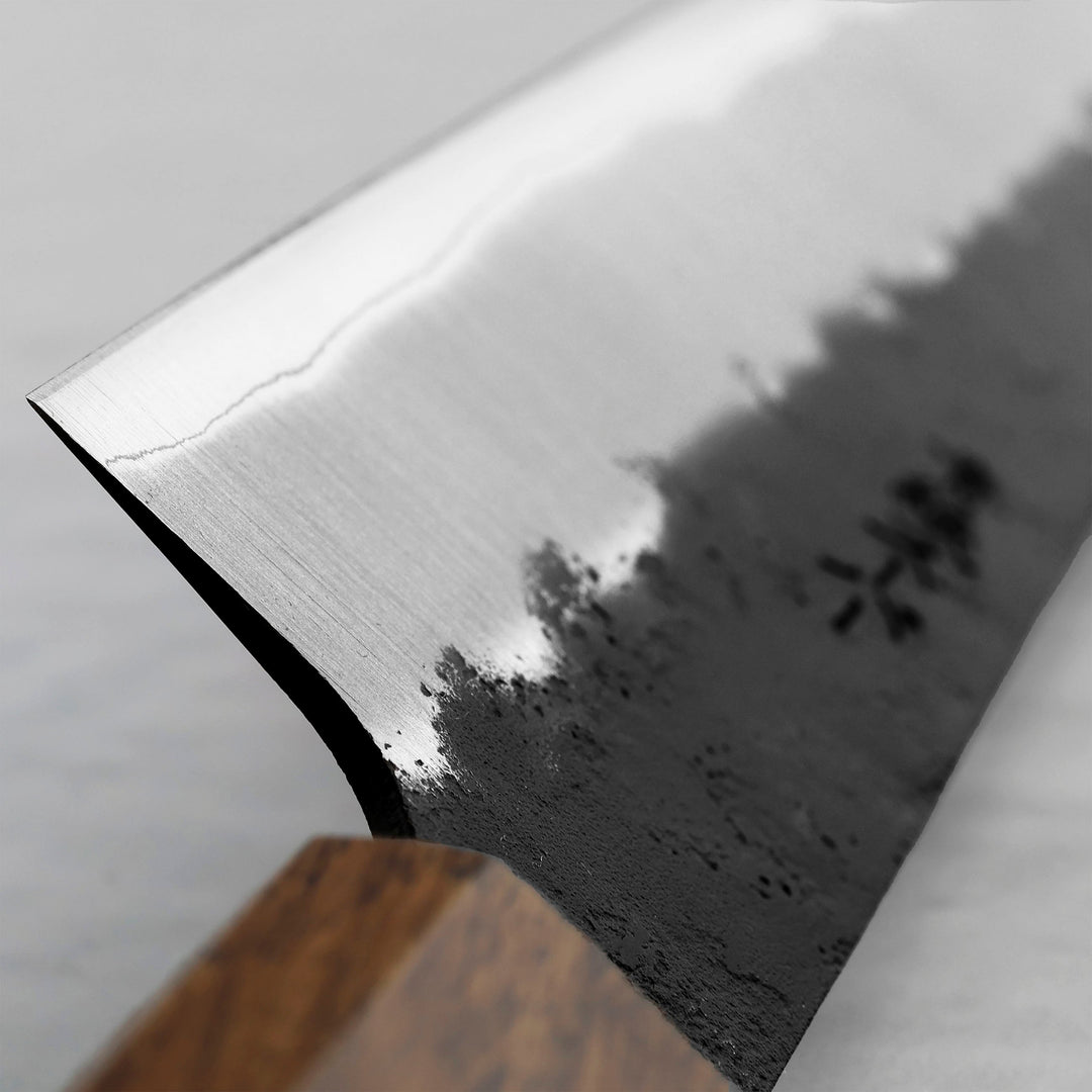 Sujihiki 27 cm Oul Aogami Super/SS Black Nashiji