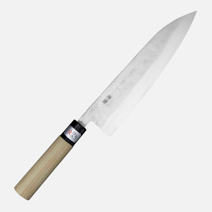 Gyuto 21 cm Teruyasu Fujiwara Shirogami#1/SS