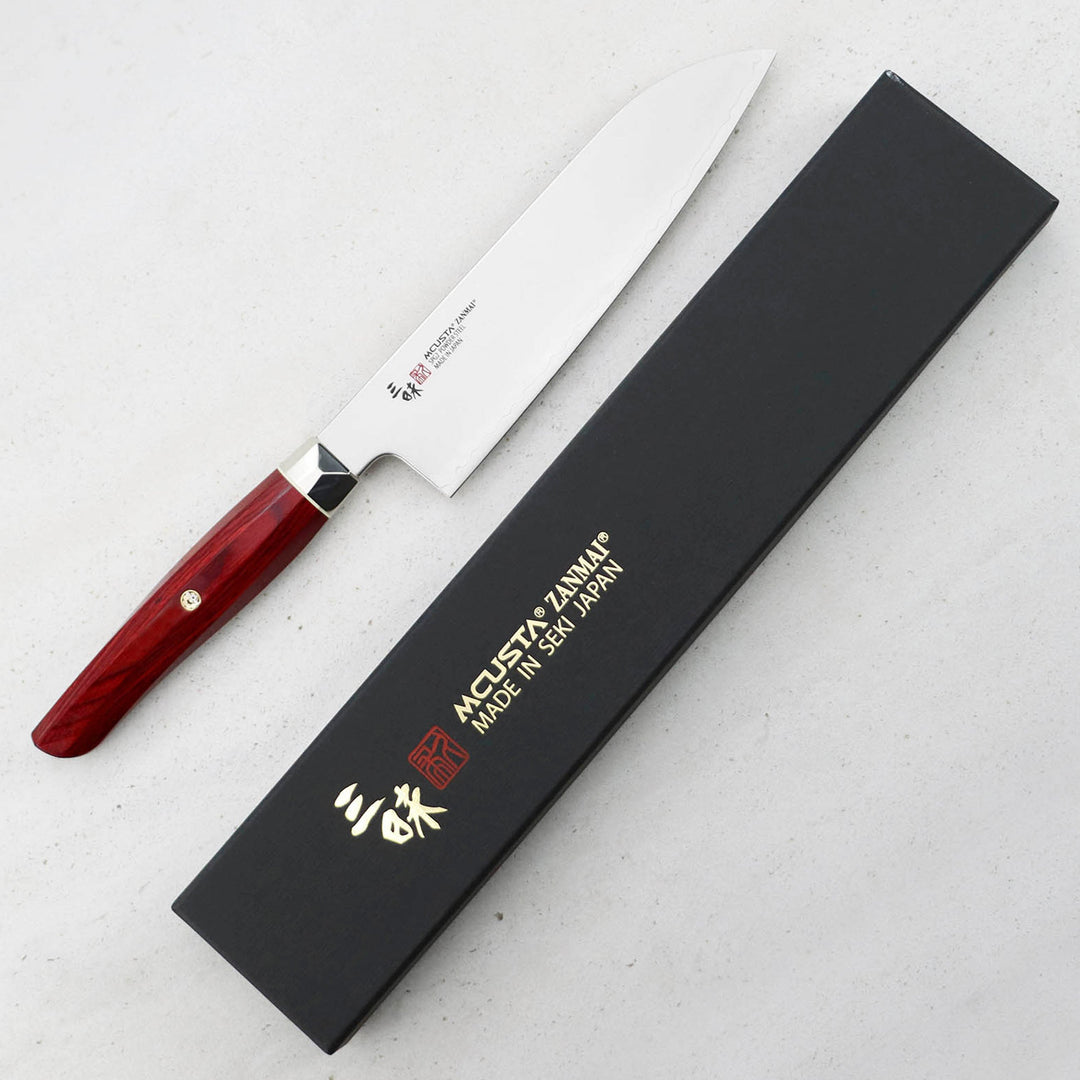 Gyuto 18 cm Mcusta Zanmai Red Revolution SG2