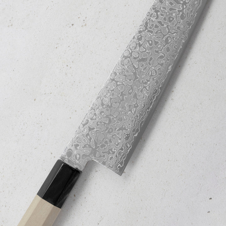 Gyuto 21 cm Misuzu Hamono AUS10 Damascus