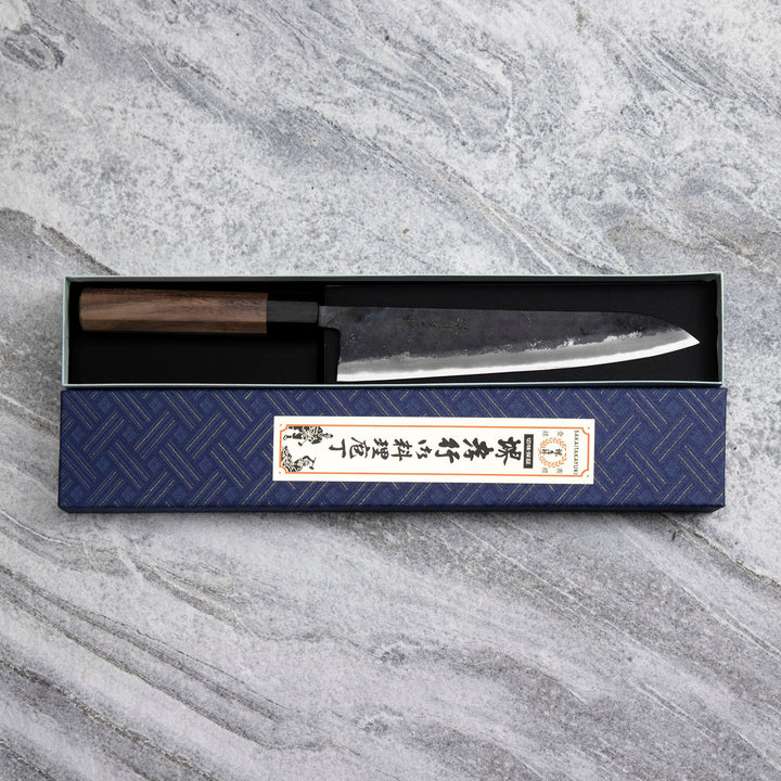 Gyuto 21 cm Sakai Takayuki Aogami#2/Iron Kurouchi