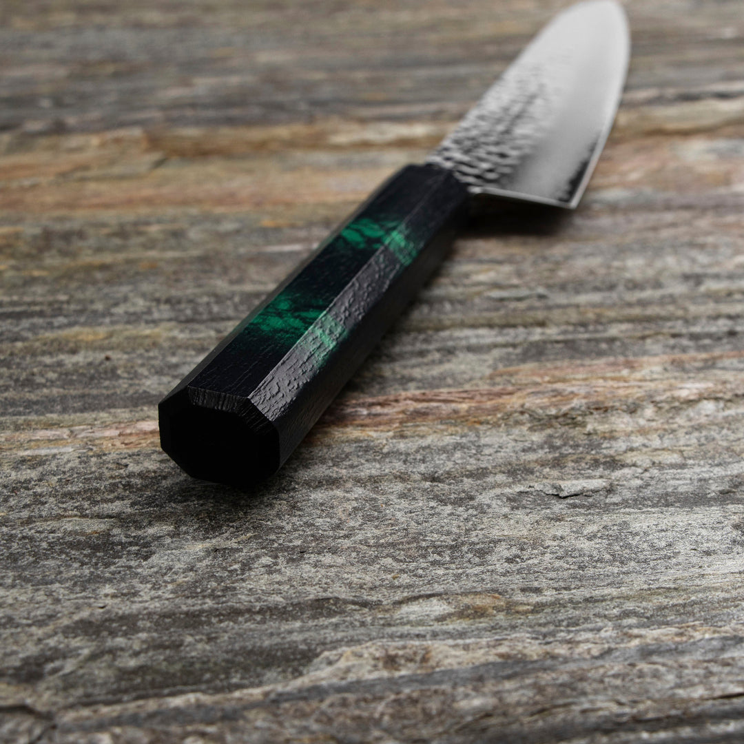 Gyuto 21 cm Sakai Takayuki Nanairo VG-10 Green