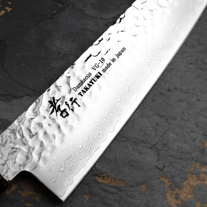 Gyuto 21 cm Sakai Takayuki Nanairo VG-10 Retro