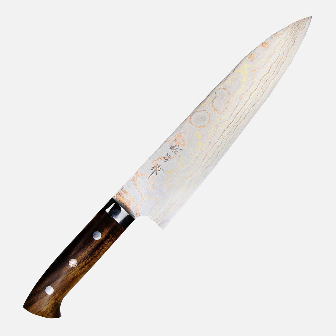 Gyuto 21 cm Takeshi Saji IW Aogami#2/SS Color