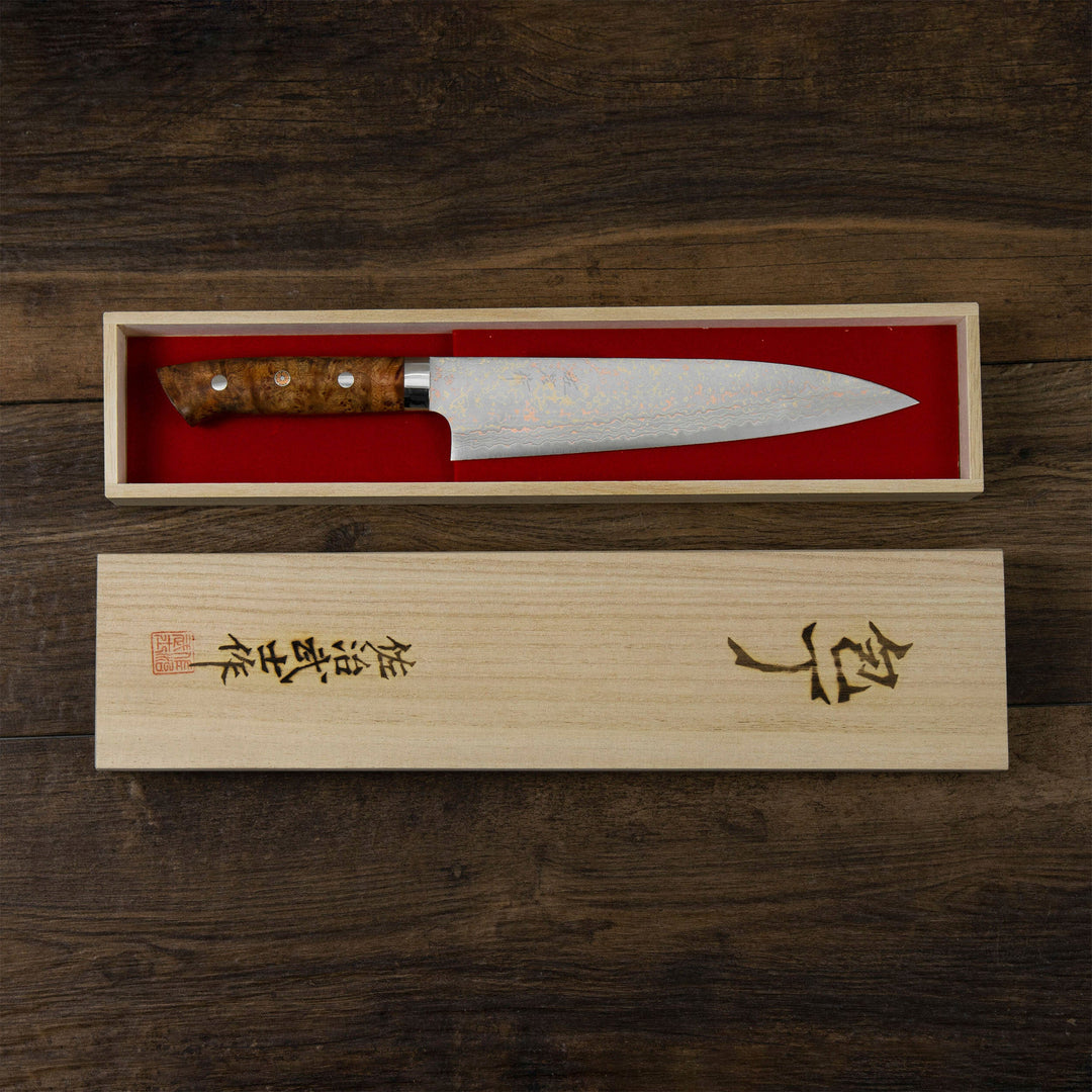 Gyuto 21 cm Takeshi Saji IW VG-10