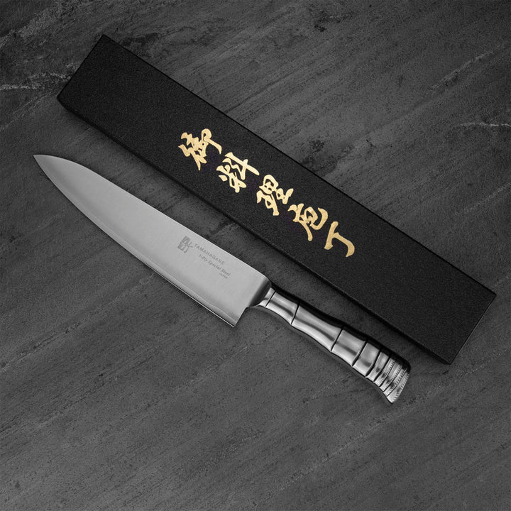 Gyuto 21 cm Tamahagane Bamboo VG-5